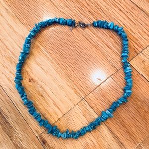 Genuine turquoise necklace